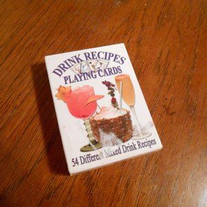 Drink Recipes Playing Cards